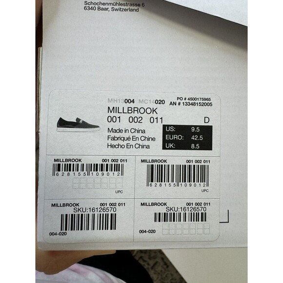 ALDO mens Millbrook,black Shoes Size 9.5 - Picture 11 of 11